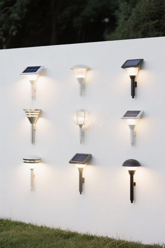 beautiful outdoor solar lighting