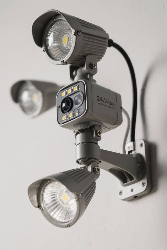 bright durable adjustable security lights