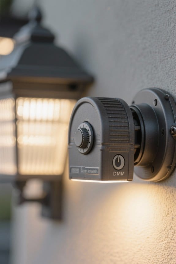 choosing dimmable outdoor lights