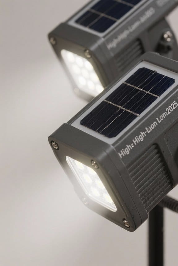 choosing high lumen solar lights