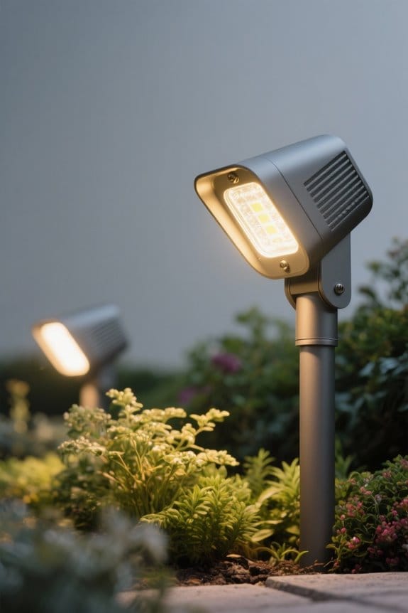 choosing landscape outdoor lights