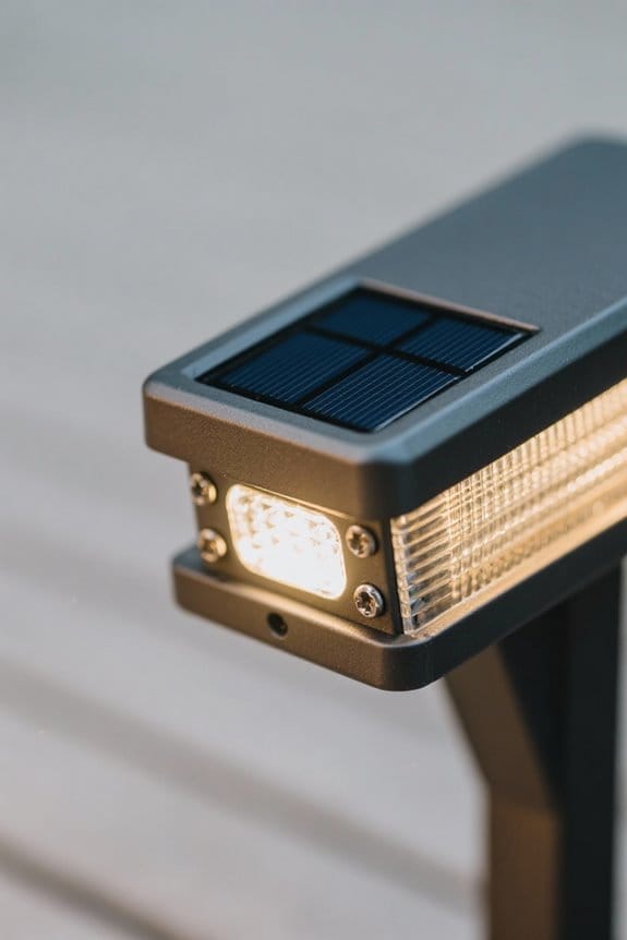 choosing solar deck lights