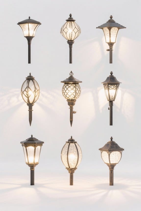 decorative outdoor lighting options