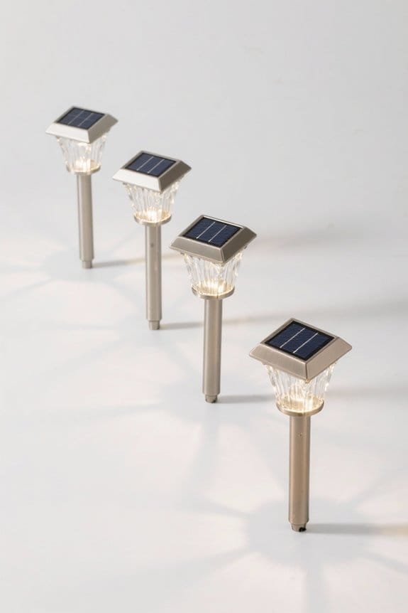 decorative solar path lights