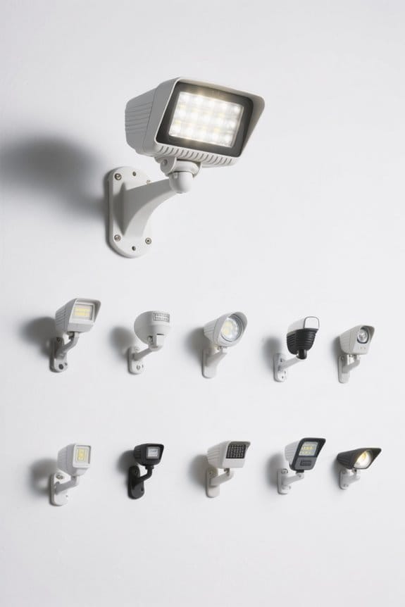 driveway security lighting options
