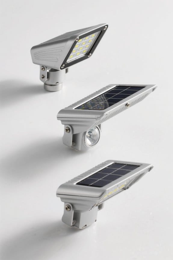 durable aluminum solar lights