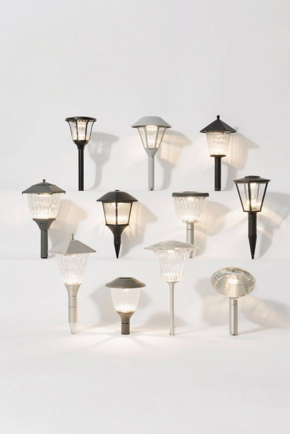 garden led lighting options