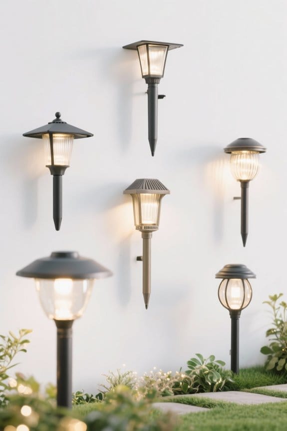 garden lighting options available