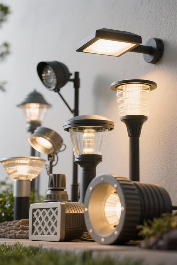 garden lighting selection criteria