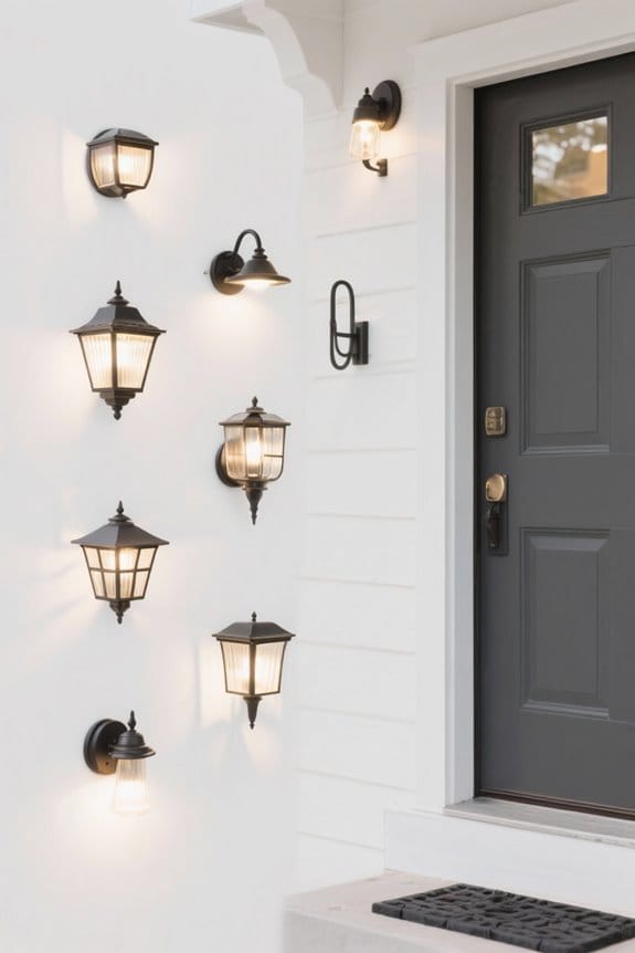 outdoor lighting for entryways