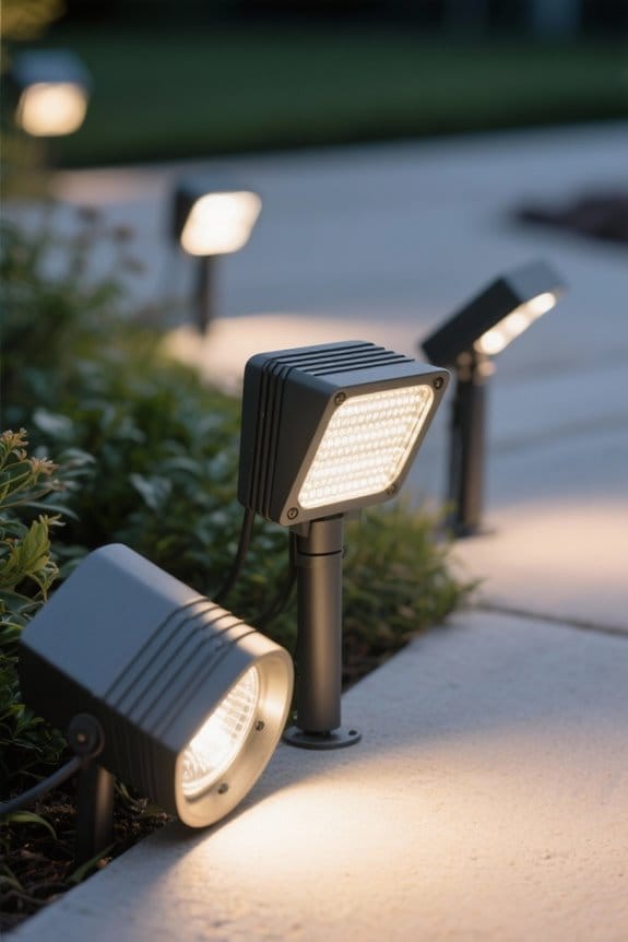 outdoor lighting selection factors