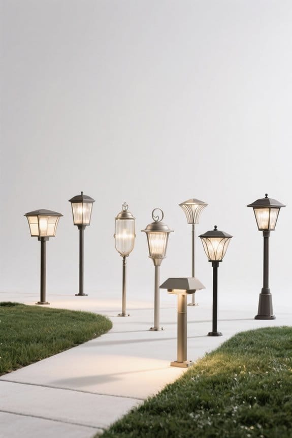 outdoor pathway lighting options