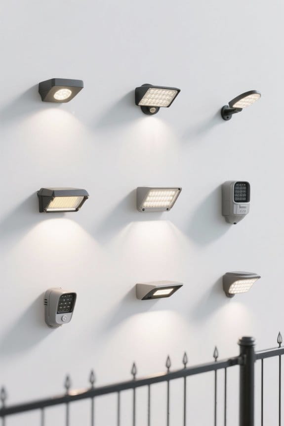 outdoor security lighting options