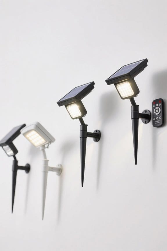 remote control solar lights