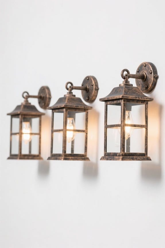 rustic driveway lighting solutions