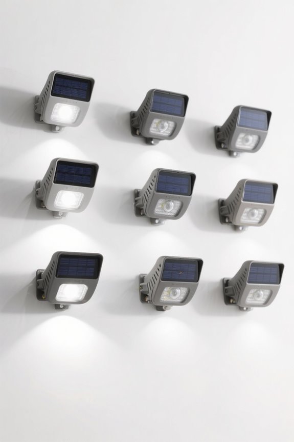 solar powered outdoor security lights