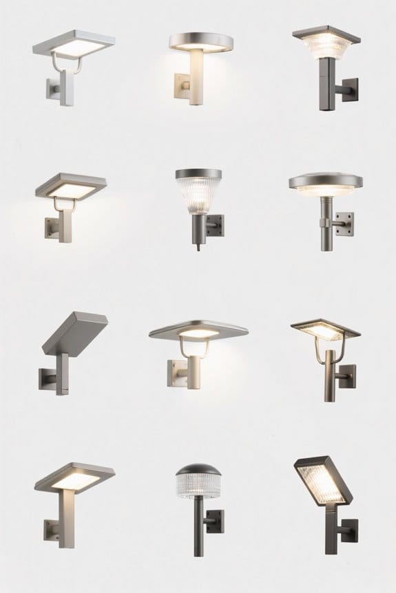 stylish contemporary driveway illumination