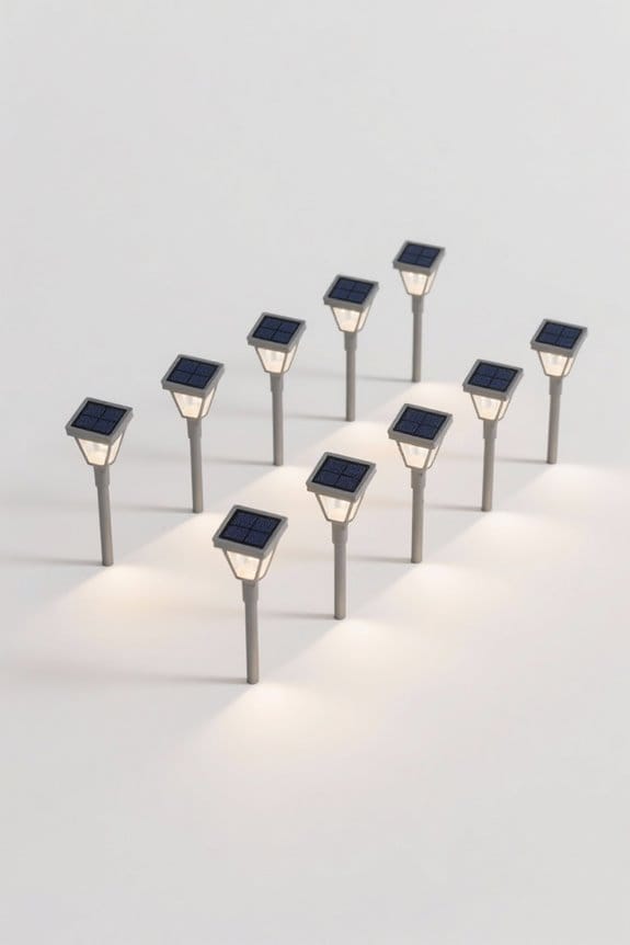 stylish energy saving outdoor lighting
