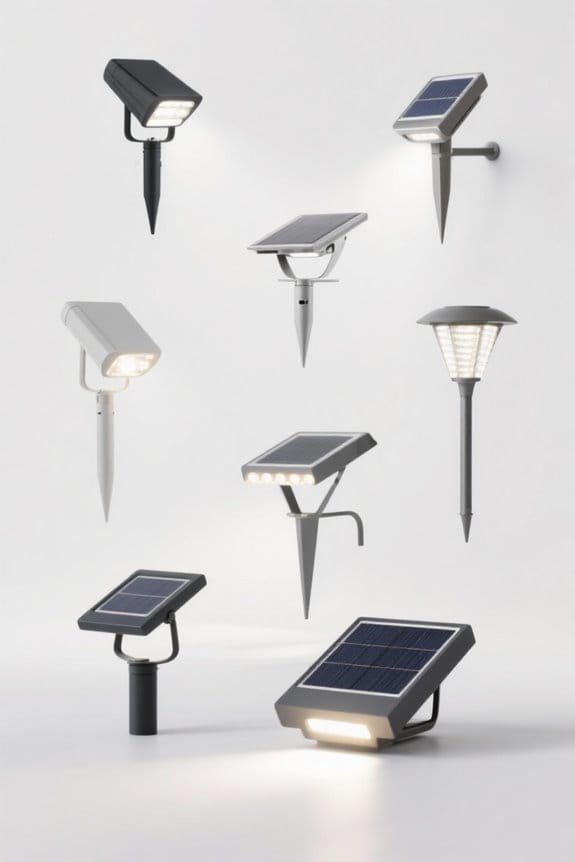 stylish outdoor solar lights