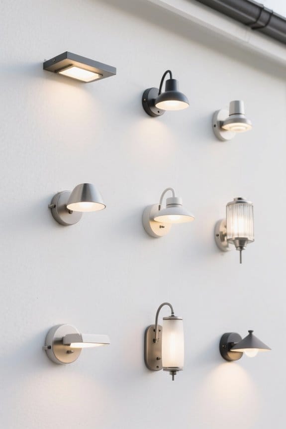 stylish outdoor wall lighting