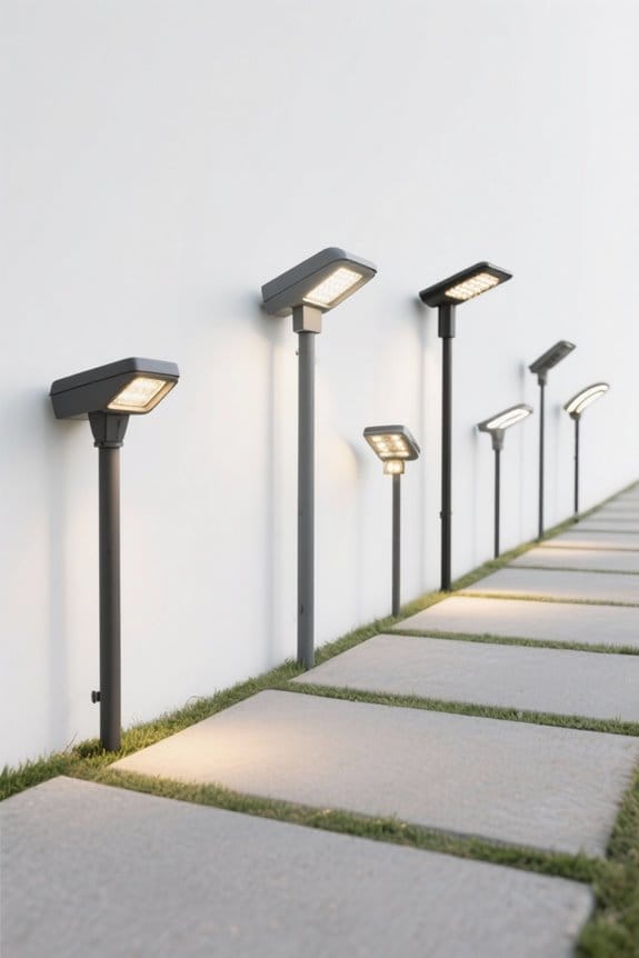 stylish walkway illumination options