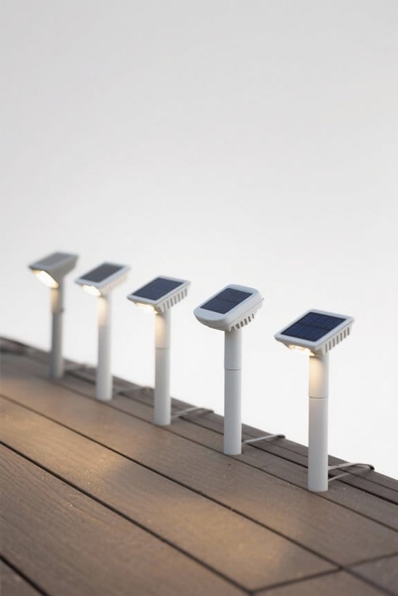 top solar deck lights