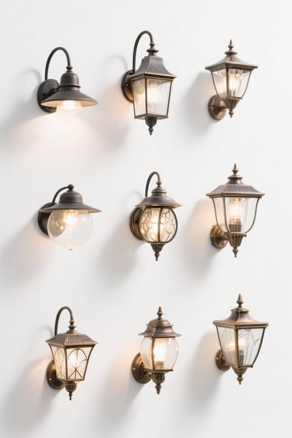 vintage outdoor lighting options