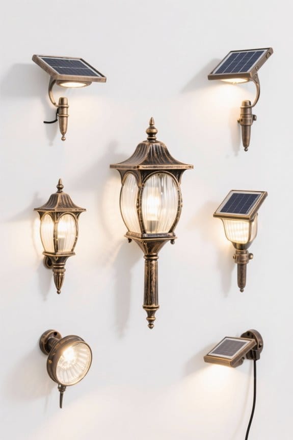 vintage solar outdoor lighting