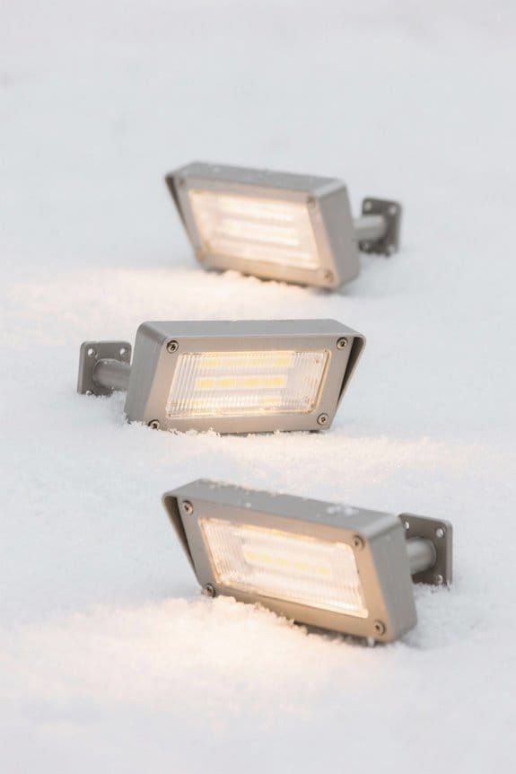 winter outdoor lighting options