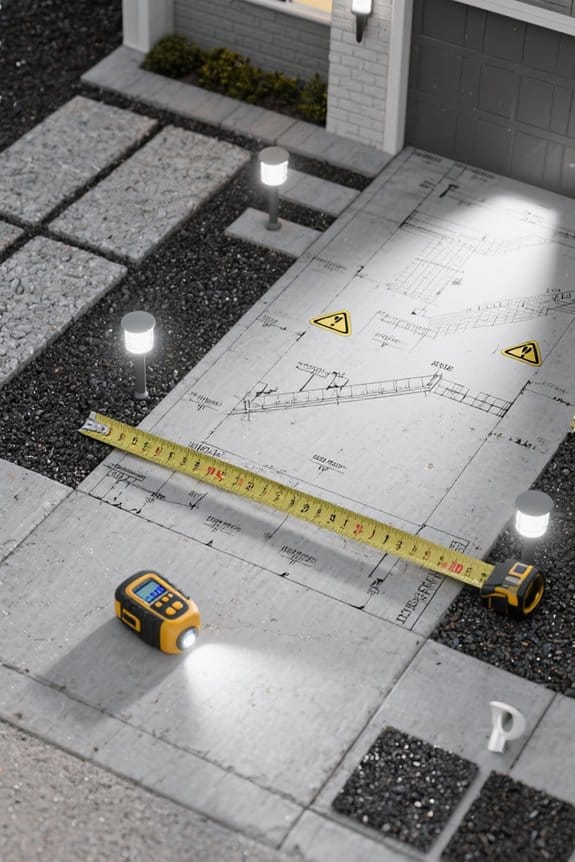 driveway lighting assessment plan