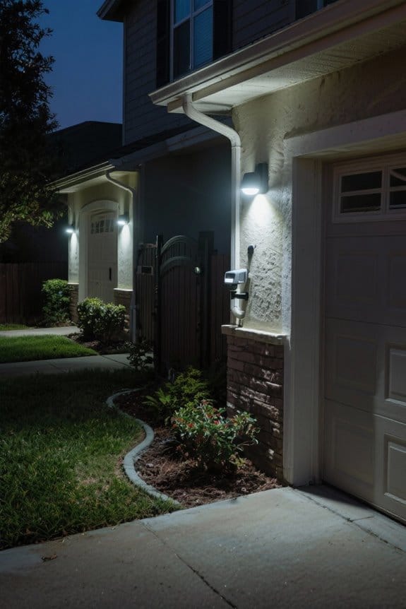 effective outdoor lighting installation