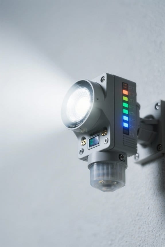 motion sensor lighting integration