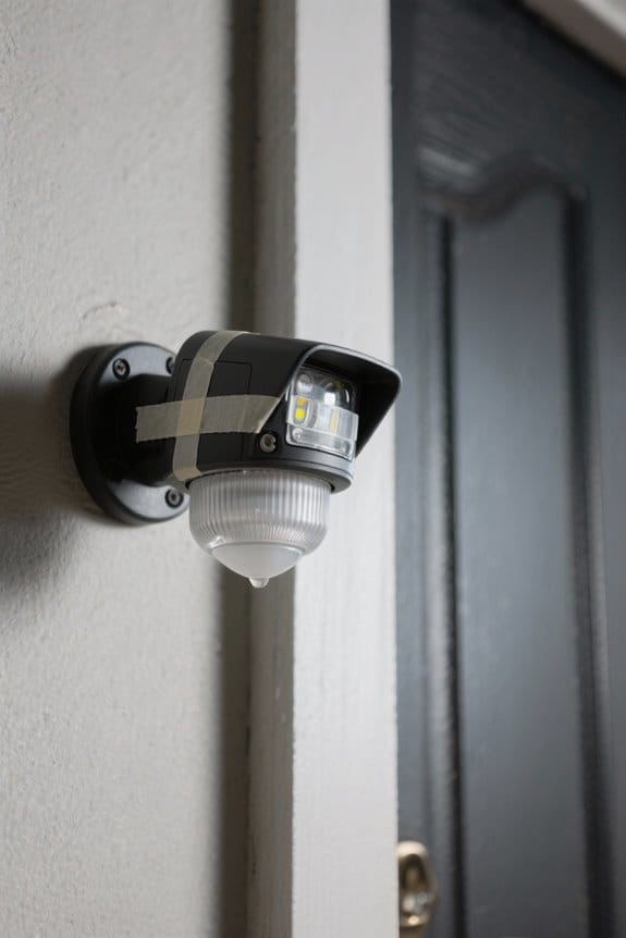 reducing outdoor sensor false activations