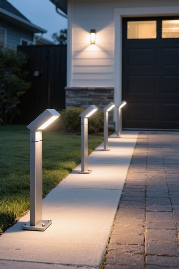 safe and glare free lighting