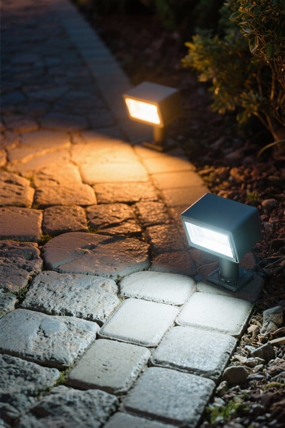 selecting optimal walkway lighting