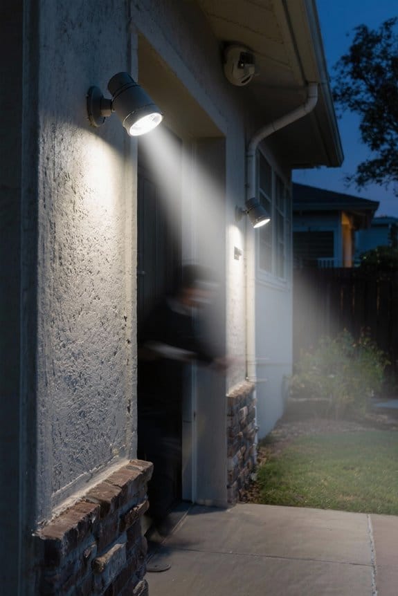 targeted motion light security