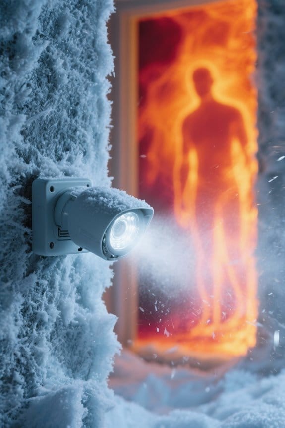 temperature affects pir detection