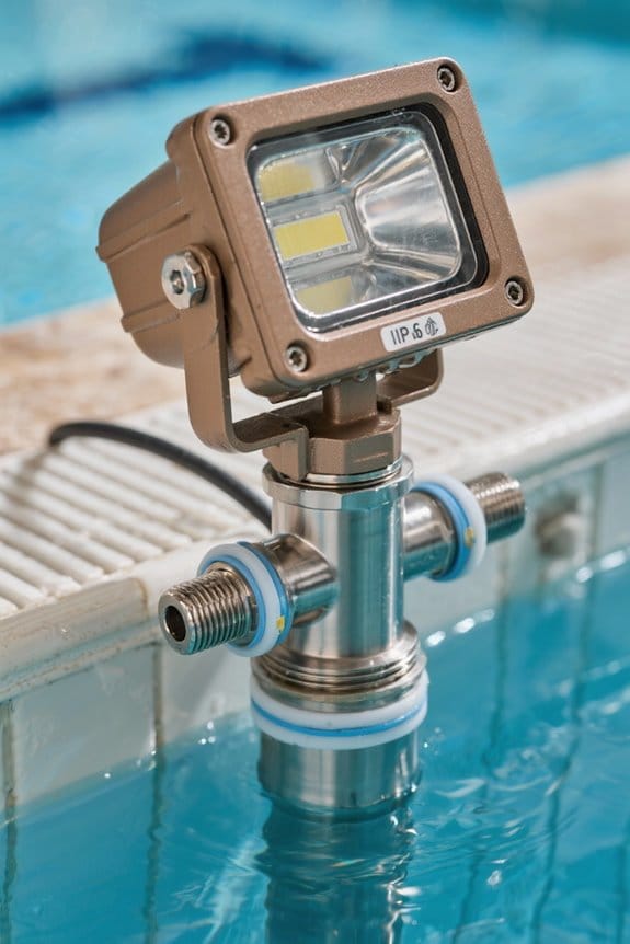 waterproof fixtures for pools